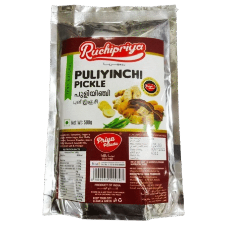 Ruchipriya Puliyinchi Pickle